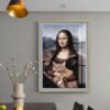 Mona Lisa Vintage Wall Art