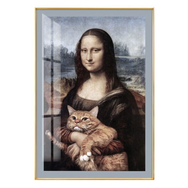 Mona Lisa Vintage Wall Art